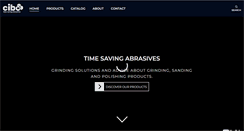 Desktop Screenshot of cibo-abrasives.com