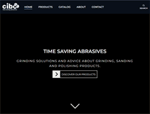 Tablet Screenshot of cibo-abrasives.com